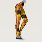 African Kente Pattern Ceremonial Textile Leggings (Rechts)