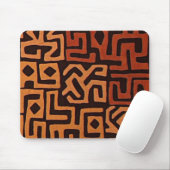 African Kuba Cloth Mousepad Muismat (Met muis)