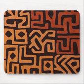 African Kuba Cloth Mousepad Muismat (Voorkant)