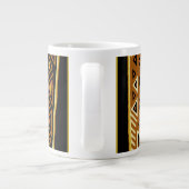 African Kuba Designer Jumbo Mok (Achterkant)