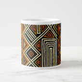 African Kuba Designer Jumbo Mok (Voorkant)