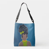African Lady Crossbody Bag Crossbody Tas (Achterkant)