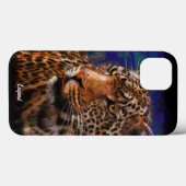 African Leopard Big Cat Wildlife Art Device Hoesje (Achterkant (horizontaal))