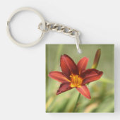 African Lily Badge Sleutelhanger (voorkant)