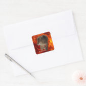 AFRICAN LION Big 5 Big Cat Wildlife Foto Stickers (Envelop)