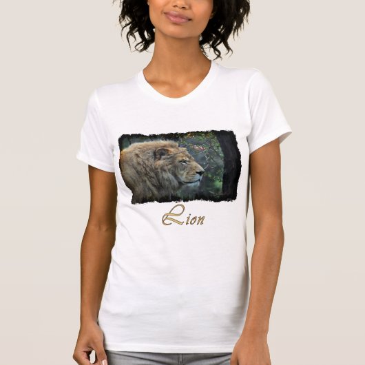 African Lion Big Cat Animal-lover Shirt (Voorkant)
