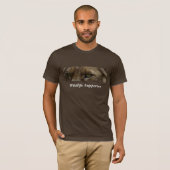 AFRICAN LION Big Five Cat Wildlife T - shirts (Voorkant volledig)