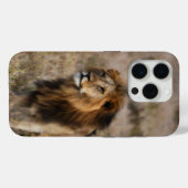 African Lion in Gras iPhone 7 Hoesje (Achterkant (horizontaal))