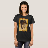 African Lion Mooie Big Cat Wildlife Shirt (Voorkant volledig)