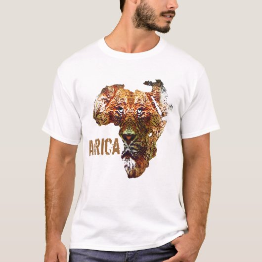 African Lion T-shirt (Voorkant)