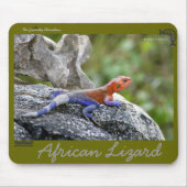 African Lizard Mousepad Muismat (Voorkant)