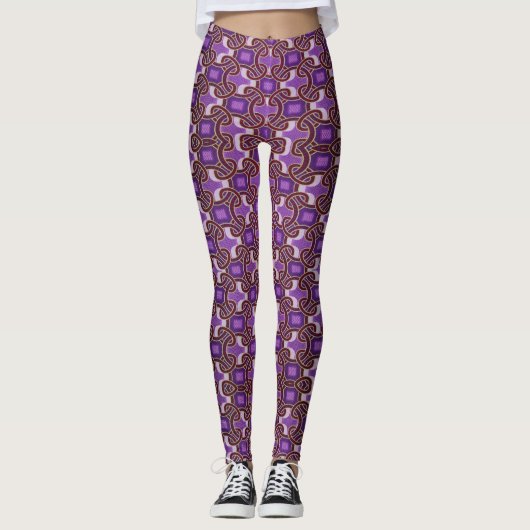 African Love - Power Yoga Leggings (Voorkant)
