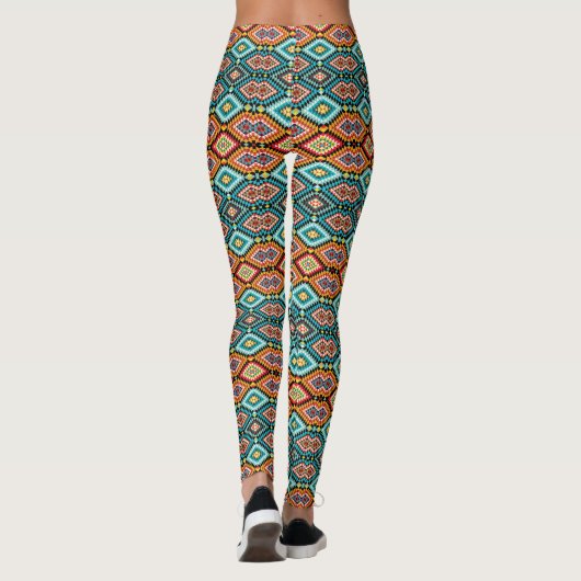 African Love - Power Yoga Leggings (Achterkant)