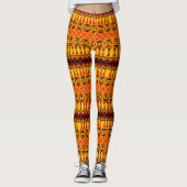 African Love - Power Yoga Leggings (Voorkant)