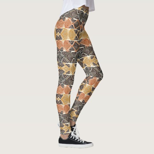 African Love - Power Yoga Leggings (Rechts)