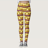 African Love - Power Yoga Leggings (Voorkant)