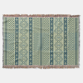 African Mali Pattern Throw Blanket IX Deken
