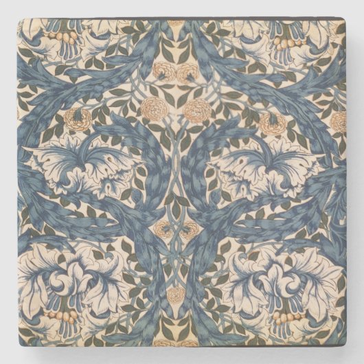 African Marigold' design, 1876 Stenen Onderzetter (Voorkant)