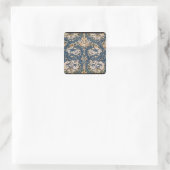 African Marigold' design, 1876 Vierkante Sticker (Tas)