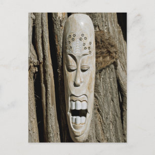 African Mask Briefkaart