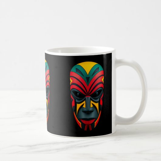 African Mask Coffee Mok (Rechts)