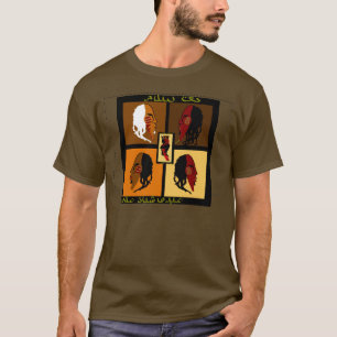 African Mask Mudcloth T-Shirt