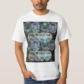 African Masks v1 T-shirt (Voorkant)