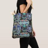 African Masks V1 Tote Bag (Dichtbij)