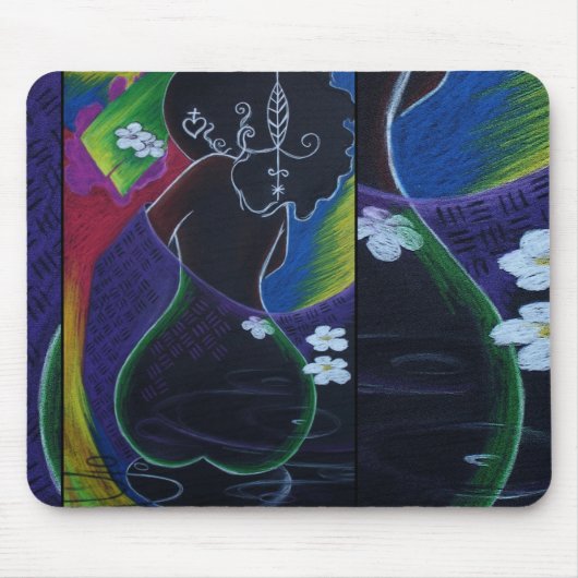 African Moon Miami Deco Muismat (Voorkant)