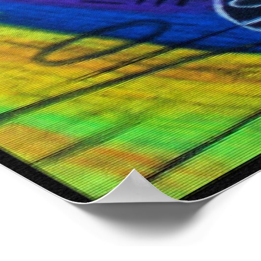 African Moon - Miami Tegel Print (Hoek)