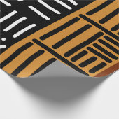 African Mud Cloth Gift Wrap Cadeaupapier (Hoek)