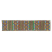 African Mud Cloth Table Runner Korte Tafelloper (Horizontaal)