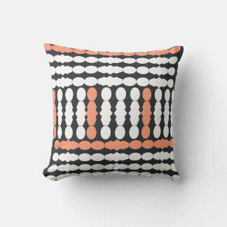 African Mudcloth Inspired Vertical Stripe Cushion Kussen