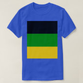 African National Congress ANC Flag Graphic T-shirt (Design voorkant)