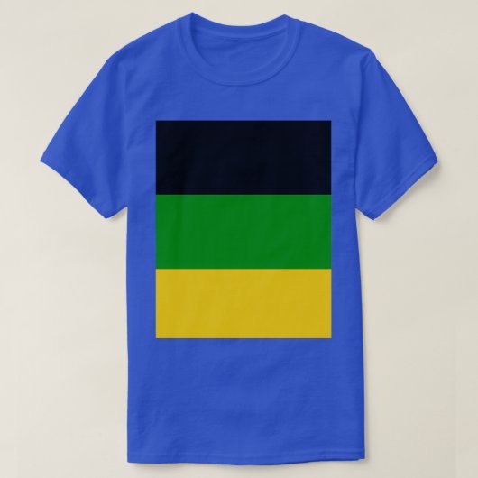 African National Congress ANC Flag Graphic T-shirt (Design voorkant)