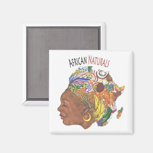 African Naturals Magnet (Voorkant / Achterkant)