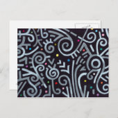 African Night Briefkaart (Voorkant / Achterkant)