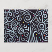 African Night Briefkaart (Voorkant)