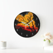 African Nightsky Sunset Grote Klok (Huis)