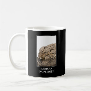African Nope Rope - Puff adder Snake Danger Koffiemok