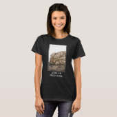 African Nope Rope - Puff adder Snake Danger T-shirt (Voorkant volledig)