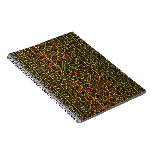 African Notebook Beaded Kente Notitieboek (Rechterzijde)