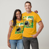 African Oerwoud Elephant Art Design T-shirt (Unisex)
