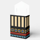 African Ornamenten Pattern Bedankdoosjes (Geopend)