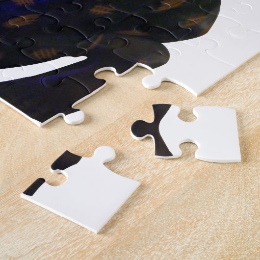 African Paired Hearts: een prachtig moment Legpuzzel (Zijkant)