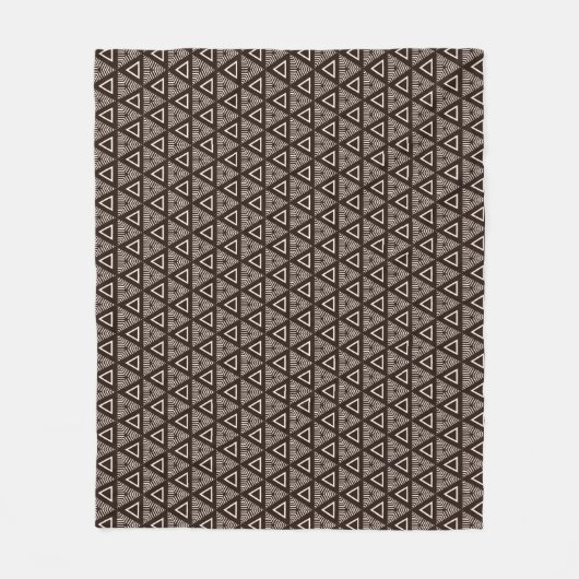 African Pattern Fleece Blanket (Voorkant)