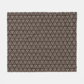 African Pattern Fleece Blanket (Voorkant (Horizontaal))