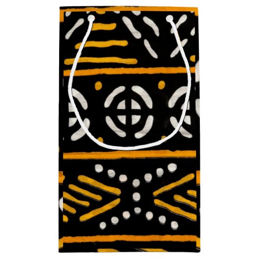 African Pattern Gift Bag Klein Cadeauzakje (Achterkant)