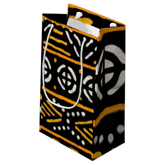 African Pattern Gift Bag Klein Cadeauzakje (Achterkant Gekanteld)