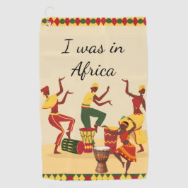 African Pattern  Golfhanddoek